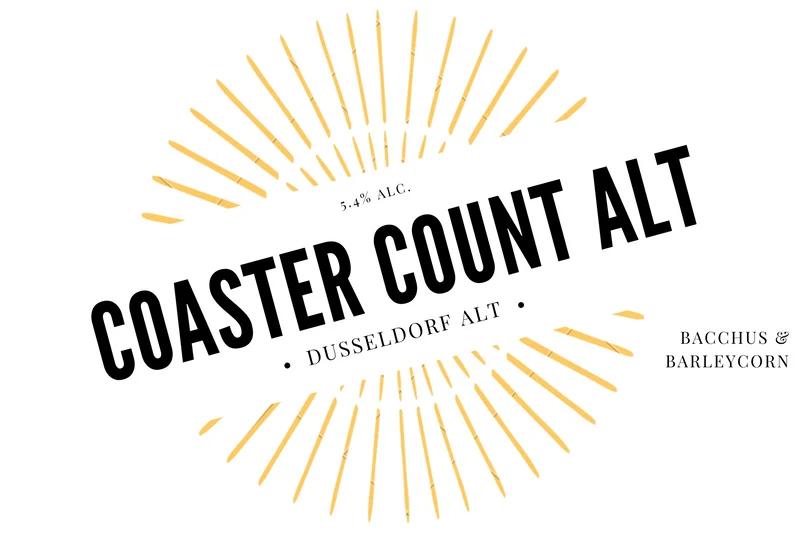 Coaster Count Alt Brewing Kit - 5 Gallon (Dusseldorf Alt Style)