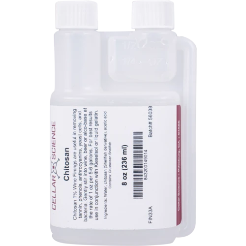 CellarScience® Chitosan Fining Agent - 8oz