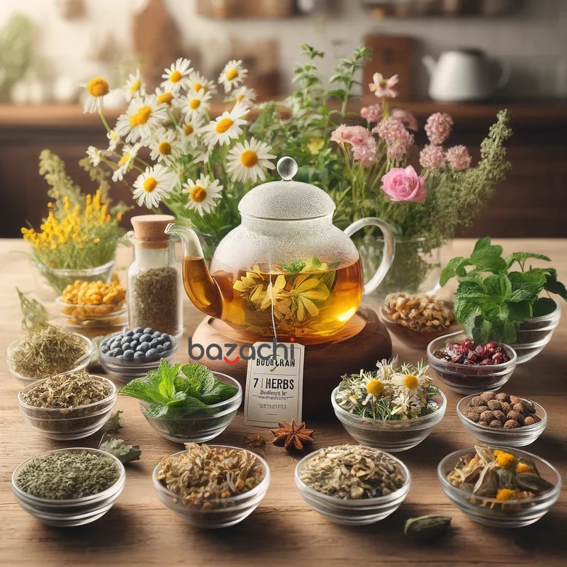 Dogadan 9 Herbs Mixed Herbal Tea (9 Otlu Bitki Cay), 20 Tea Bags