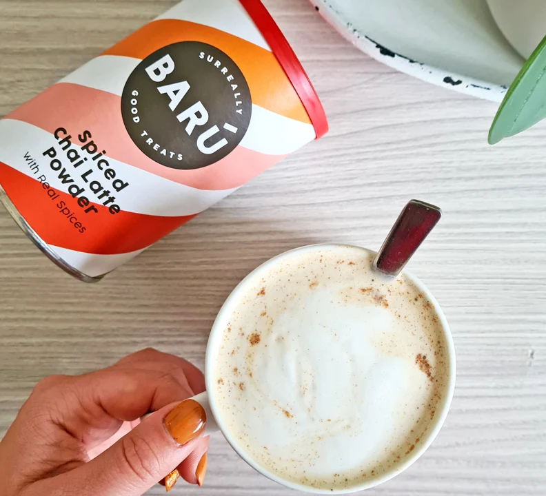 Baru Spiced Chai Latte with Black Tea and Masala Spices, 750g