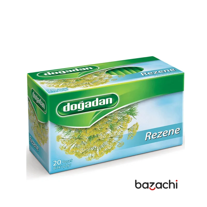 Dogadan Fennel Mixed Herbal Tea (Rezene Bitki Cayi), 20 Tea Bags