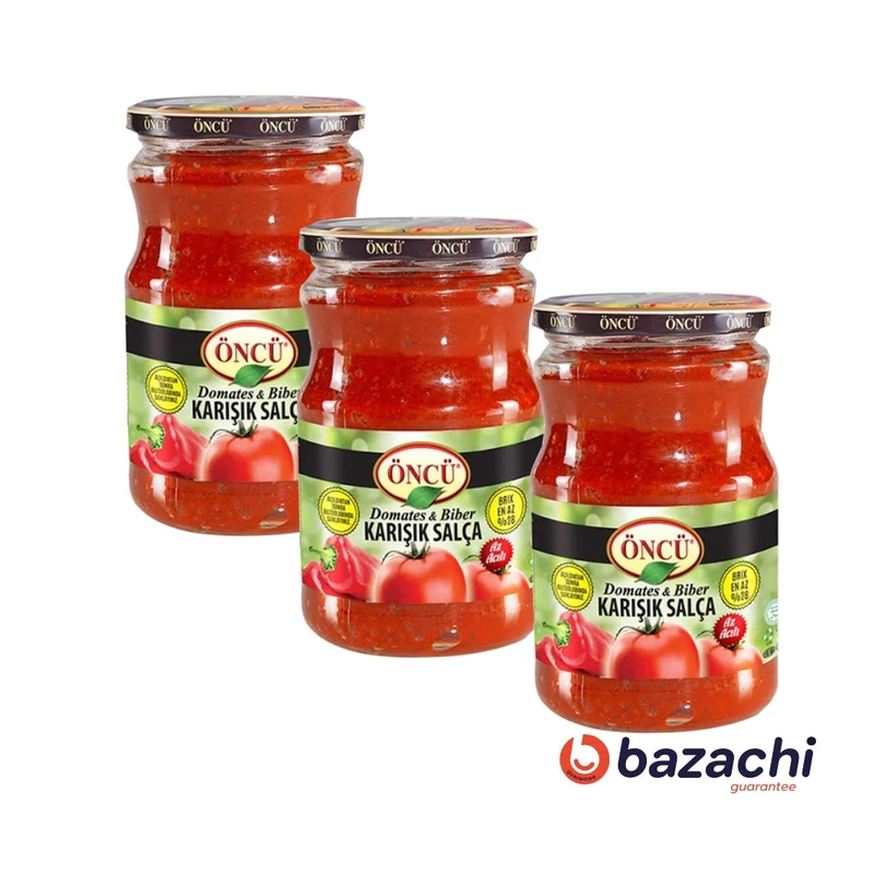 Oncu Tomato and Pepper Mixed Paste ( Karisik Salca ), 700g