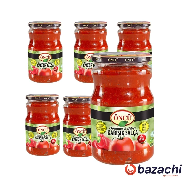 Oncu Tomato and Pepper Mixed Paste ( Karisik Salca ), 700g