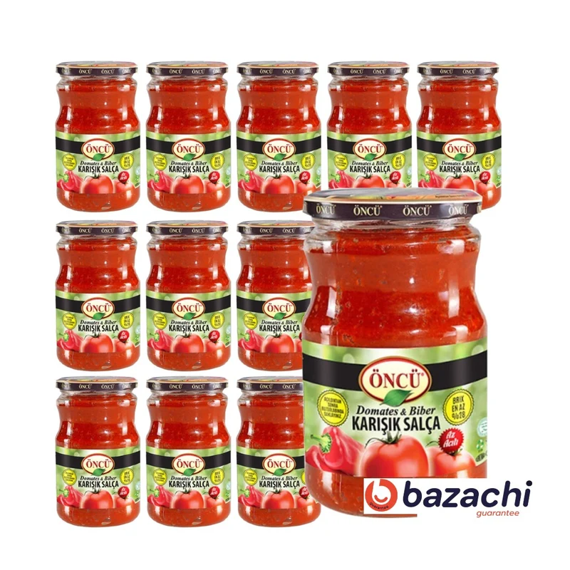 Oncu Tomato and Pepper Mixed Paste ( Karisik Salca ), 700g