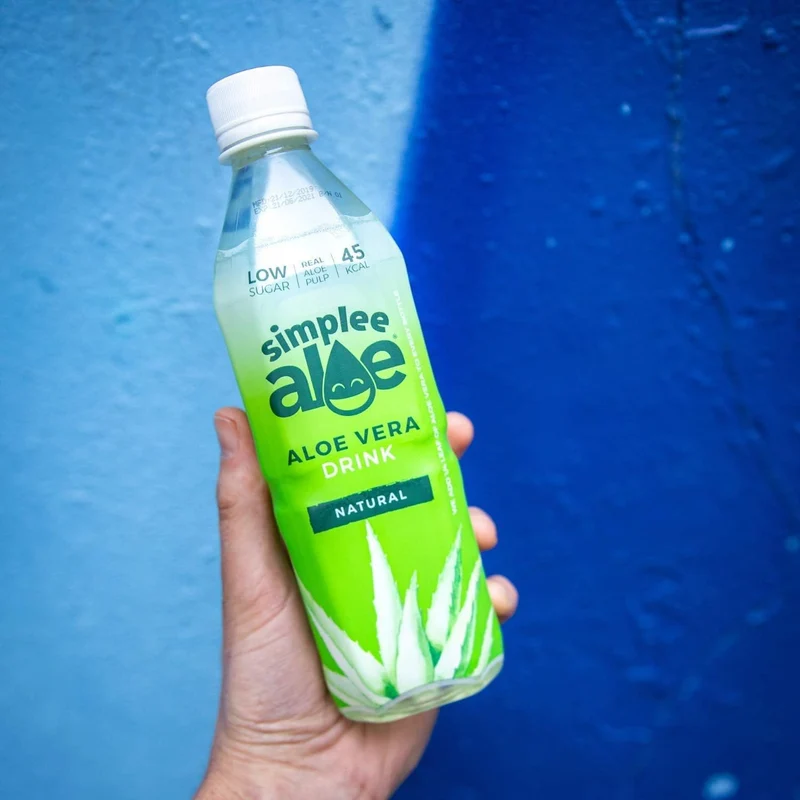 Simplee Aloe Vera Drink With Bits, 500ml