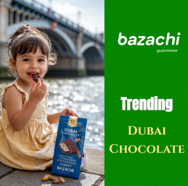 Dubai Chocolate – Pistachio Kunafa with Milk Chocolate, 95g