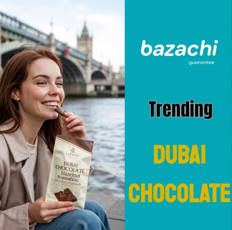 Dubai Chocolate – Pistachio Kunafa with Milk Chocolate, 95g