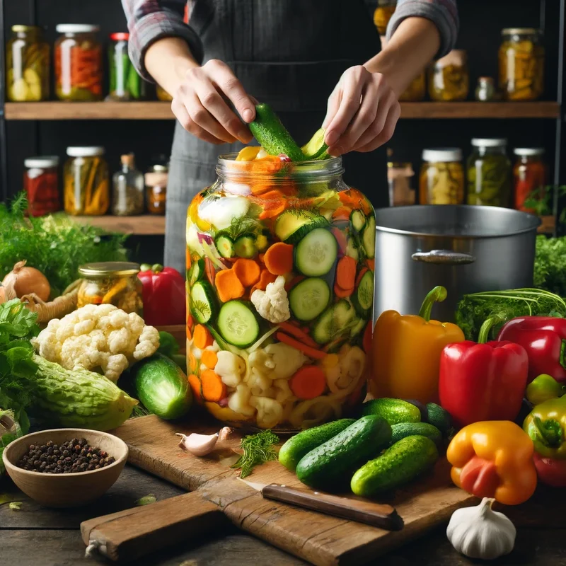 Larissa Mixed Pickles Vegetables (Karisik Tursu), 5L