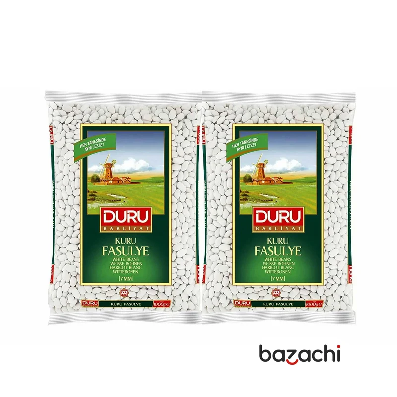 Duru White Beans (Kuru Fasulye), 1kg