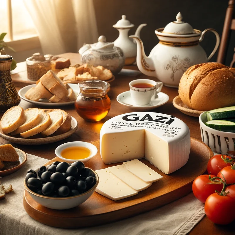Gazi Goat Milk Cheese 50% ( Keci Peyniri ), 1500g