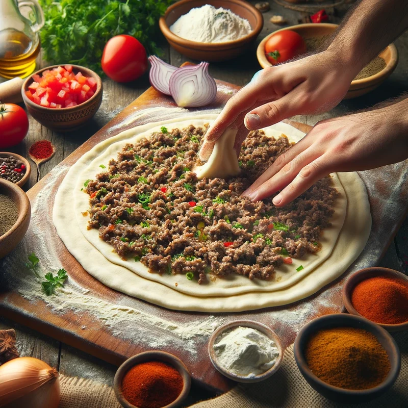 Endo's Turkish Pizza (Lahmacun), 10x200g - Frozen