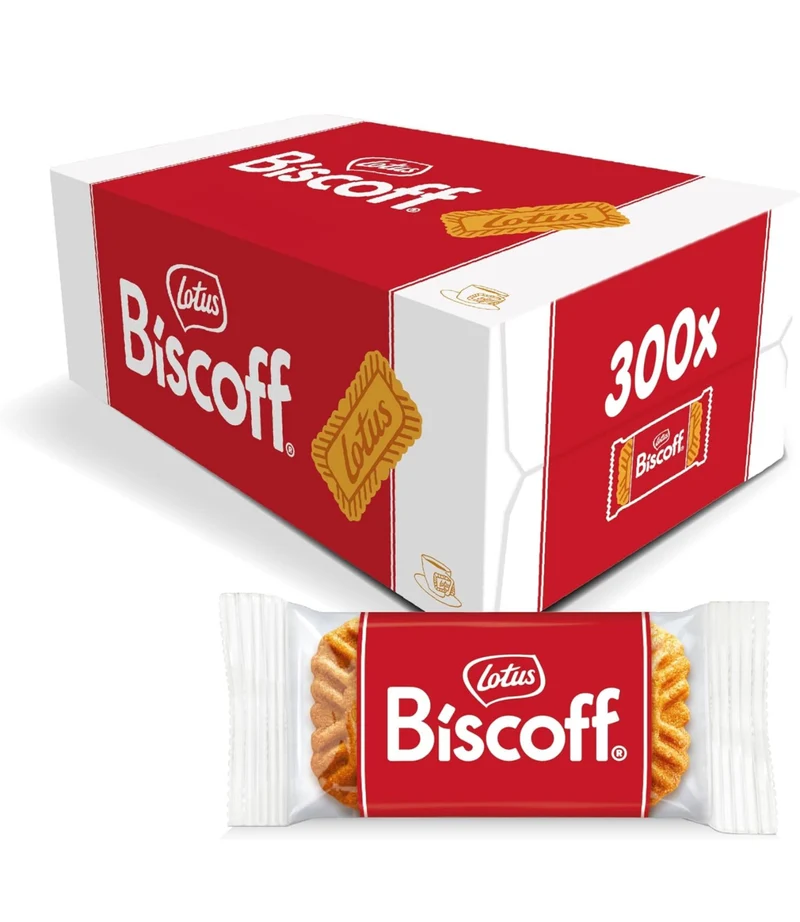 Lotus Biscoff Original Caramelised, Indivuidually Wrapped Biscuits, 300x