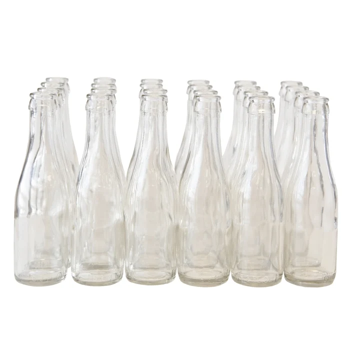 187 ml Clear Champagne Bottle, Individual