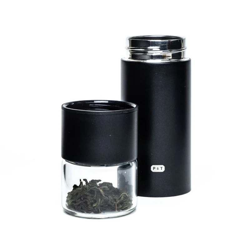 Edelstahl Trinkflasche Nomad Bottle Black