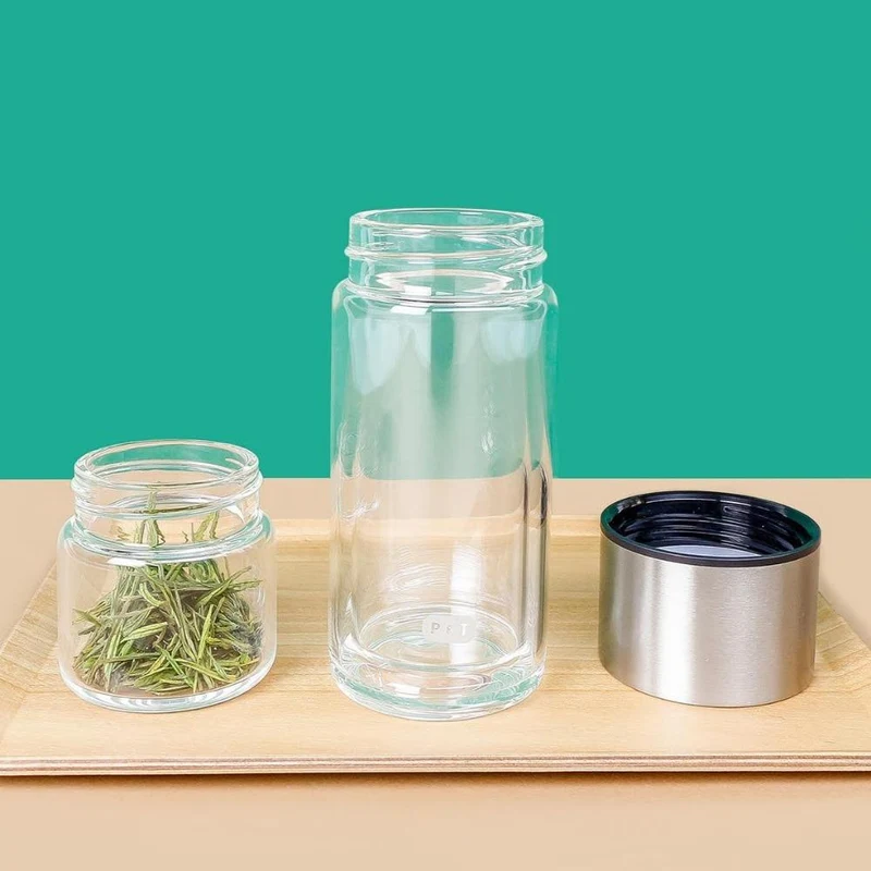 Glas Trinkflasche Nomad bottle