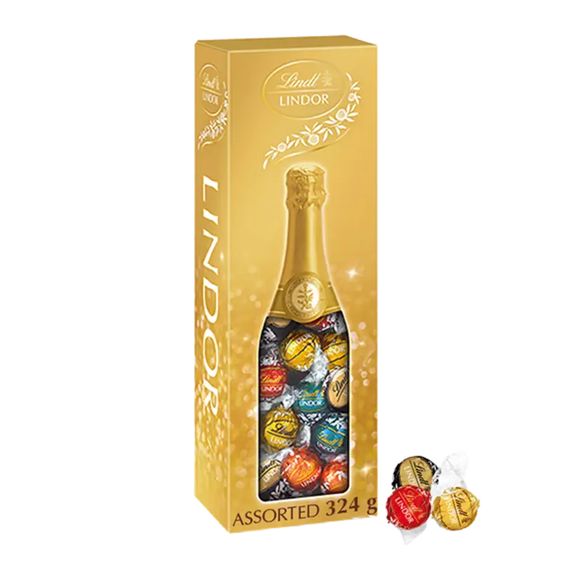 Lindt Lindor chocolade bonbons kerstcadeau