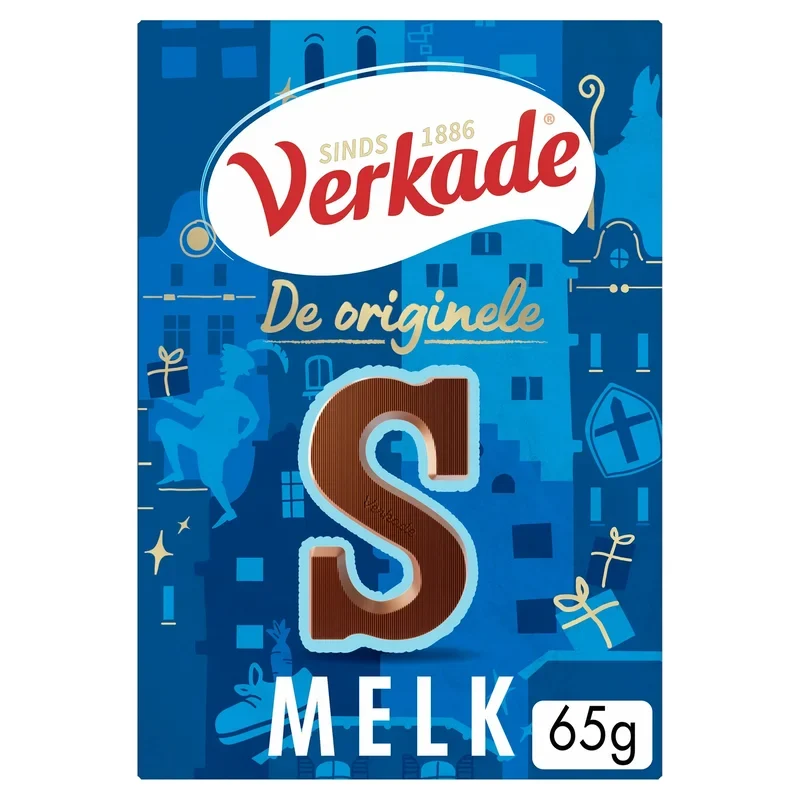 Verkade Chocoladeletter melk