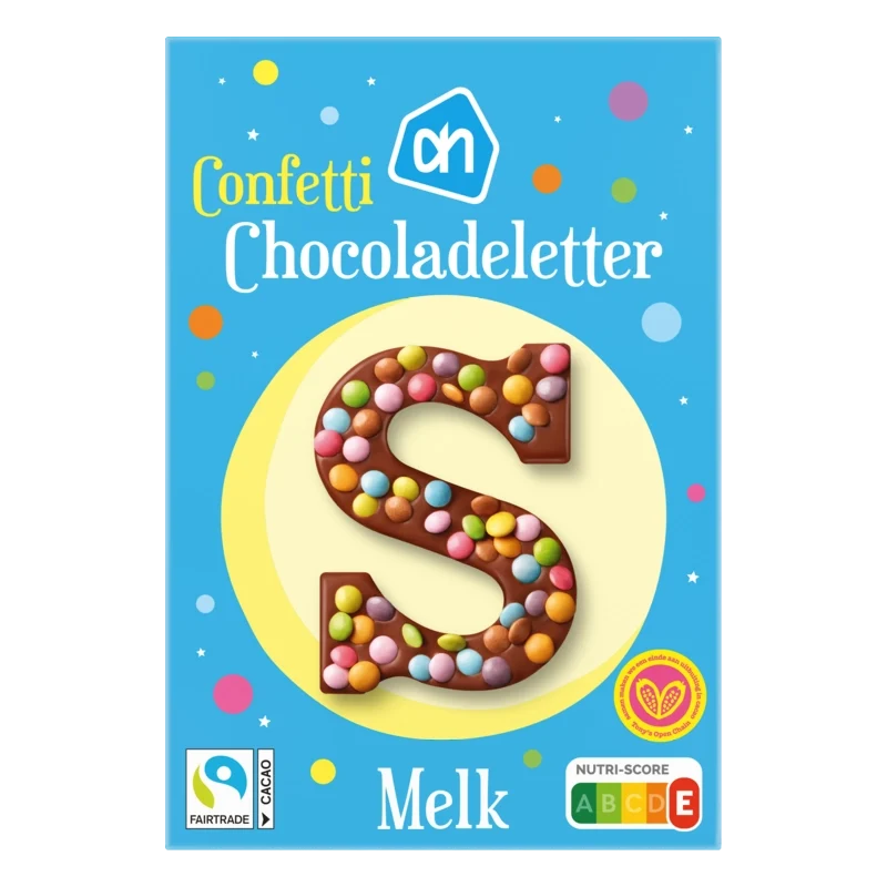 Letter confetti