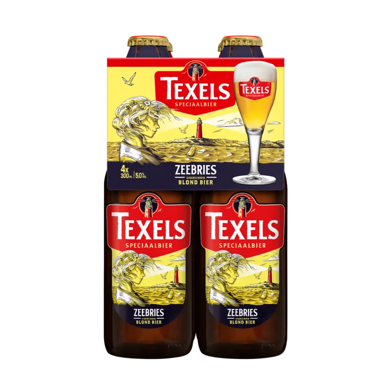 Texels Zeebries blond speciaalbier 4-pack