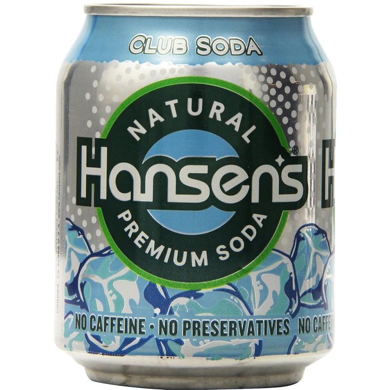 Craft Hansen's Club Soda 8 Ounce Cans
