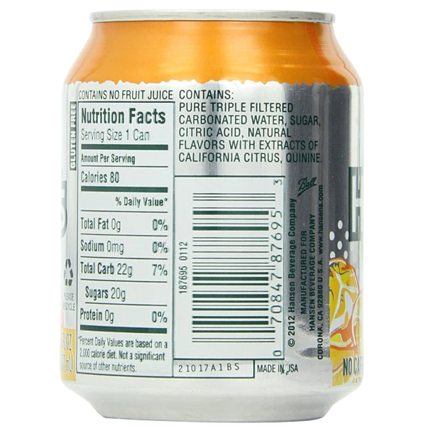 Craft Hansen Beverage Soda