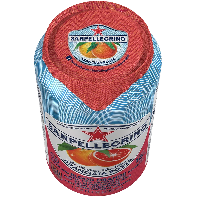Craft San Pellegrino Sparkling Fruit Beverages Aranciata Rossa-Blood Orange