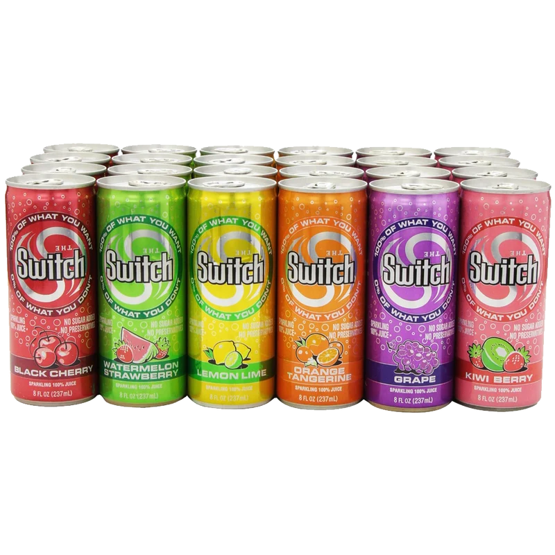 Craft The Switch Juice Variety Pack 8-Ounce Cans