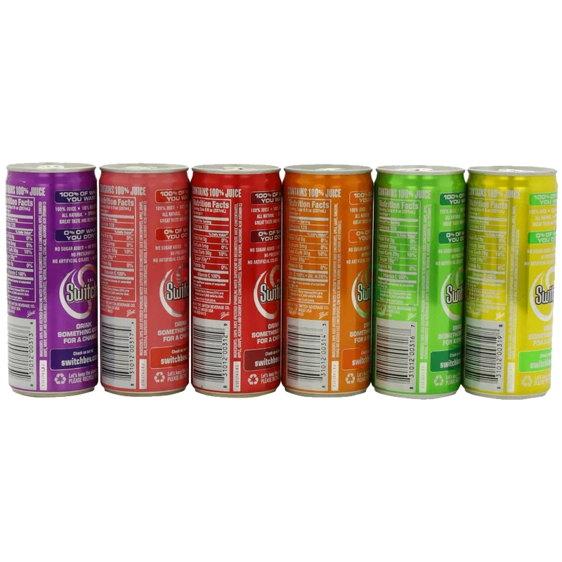 Craft The Switch Juice Variety Pack 8-Ounce Cans