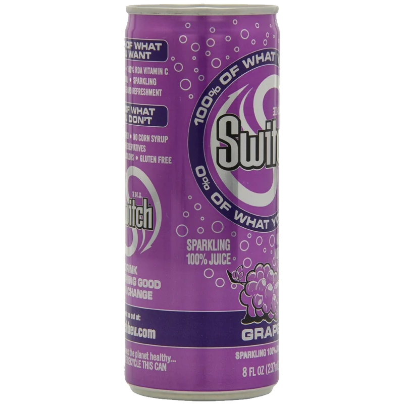 Craft The Switch Sparkling Juice Variety Pack 8-Ounce Cans