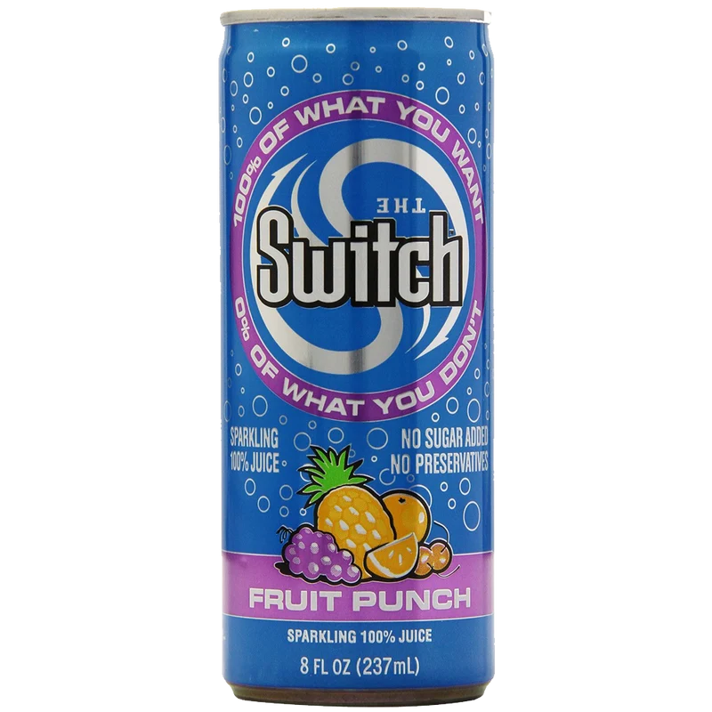 Craft The Switch Sparkling Juice Variety Pack 8-Ounce Cans