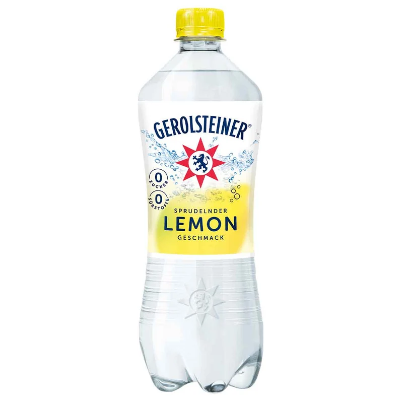 Gerolsteiner Mineralwasser plus Zitrone 6x0,75l EINWEG