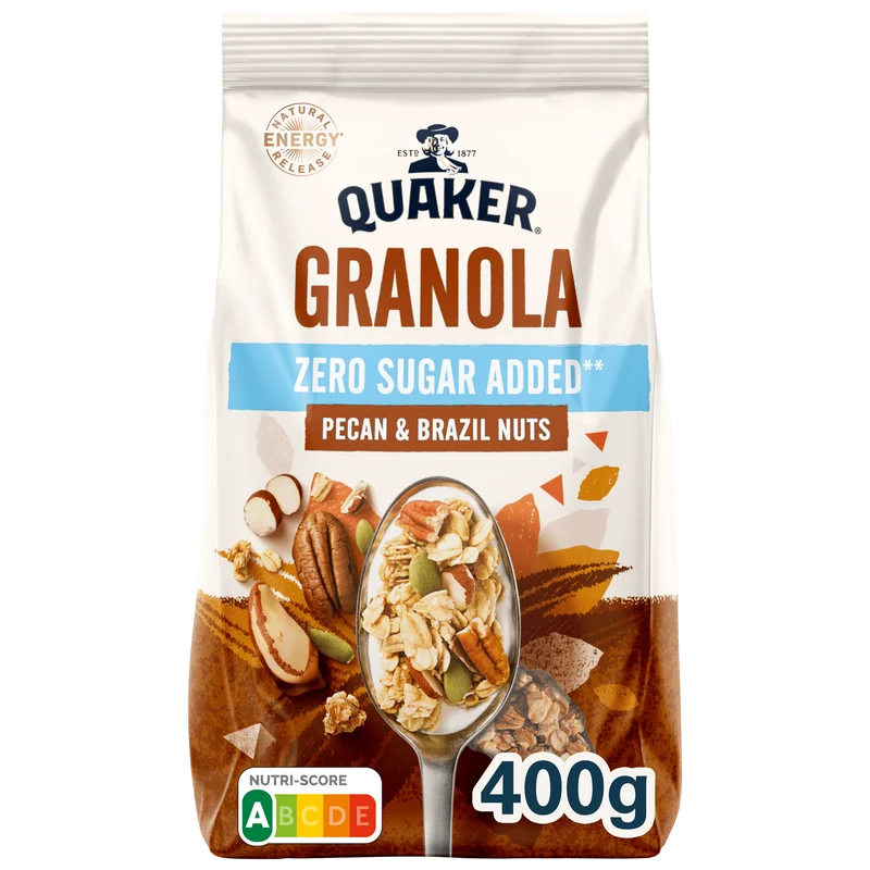 Quaker Granola Pecan & Brazil nut