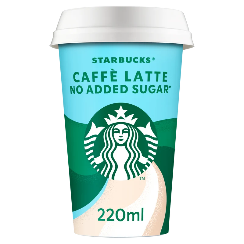 Starbucks Caffe Latte no added sugar ijskoffie