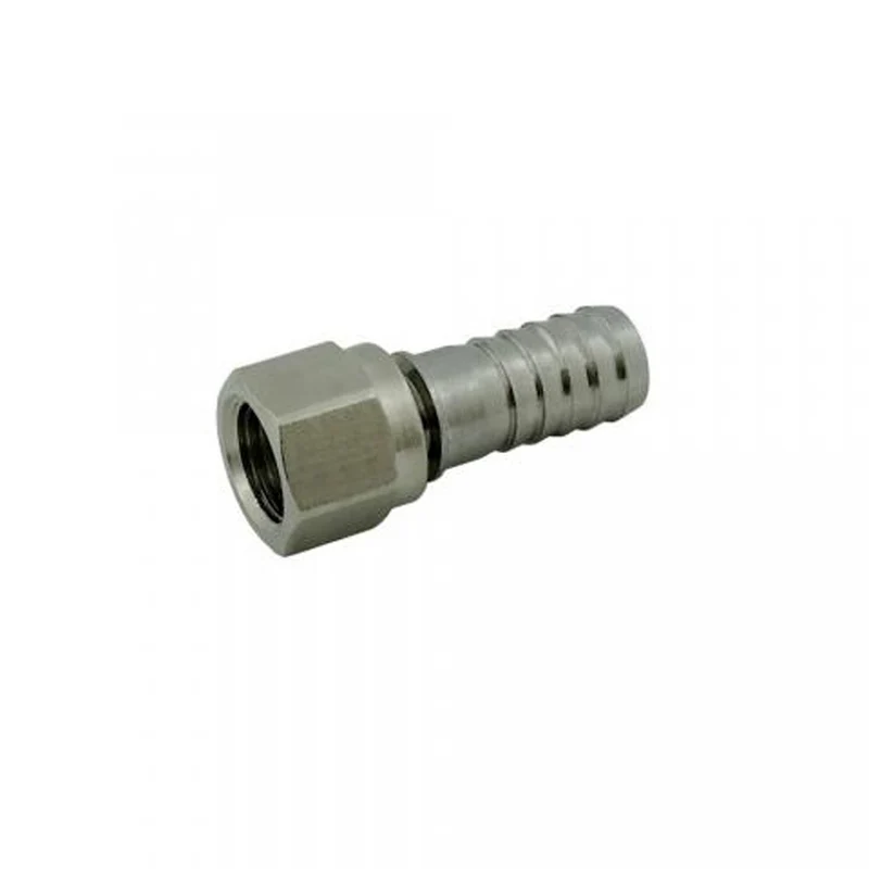 1PC-SWIVEL NUT & STEM, 1/4"FFL X 1/2"B (S/S)