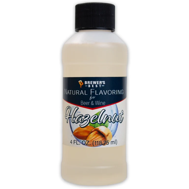 Natural Hazelnut Flavoring Extract - 4 Oz