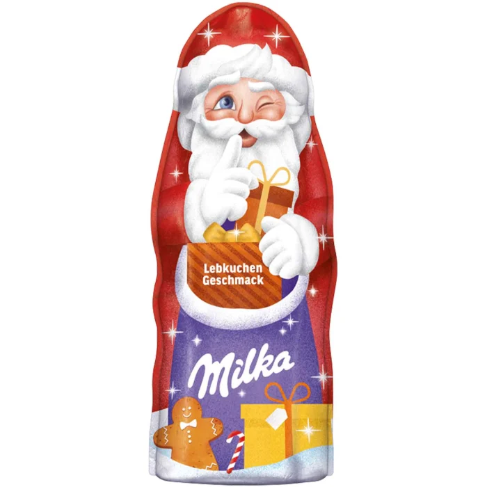 Milka Weihnachtsmann Lebkuchen Geschmack 95g / 3.35 oz