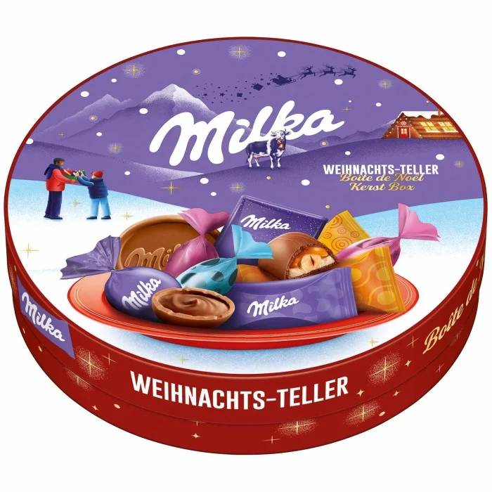 Milka Weihnachts-Teller 195g / 6.88oz