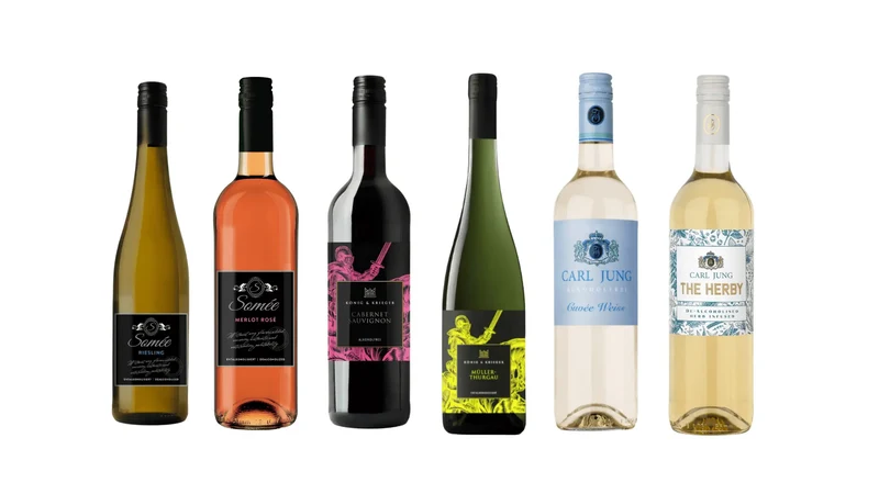 Alkoholfreie Weine - 6er Mischpaket "Festlich alkoholfrei" - Weine alkoholfrei