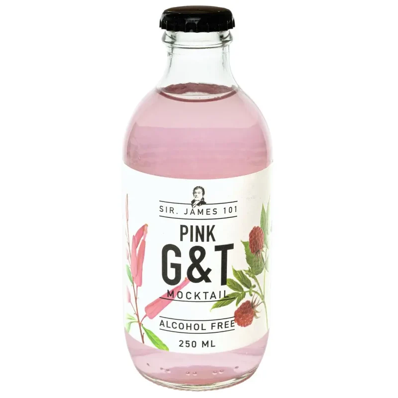 Sir. James 101 - Pink Tonic alkoholfrei - alkoholfreier Cocktail