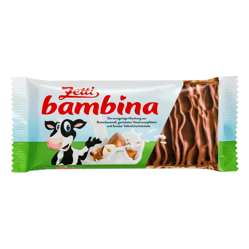 Zetti bambina Vollmilch Schokoladen Tafel 100g / 3.53oz