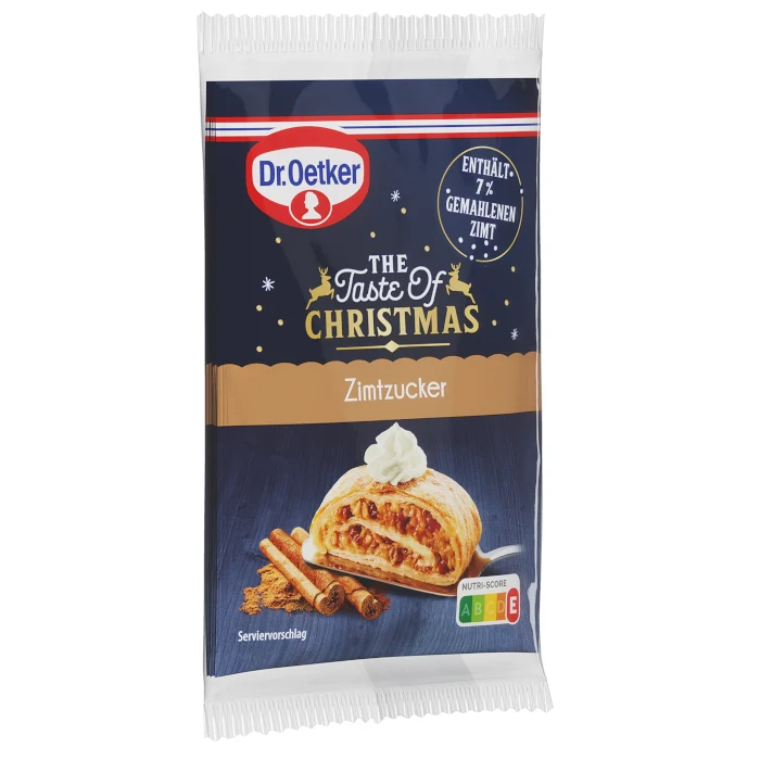 Dr. Oetker The Taste of Christmas Zimtzucker 3 x 20g = 60g / 2.12oz