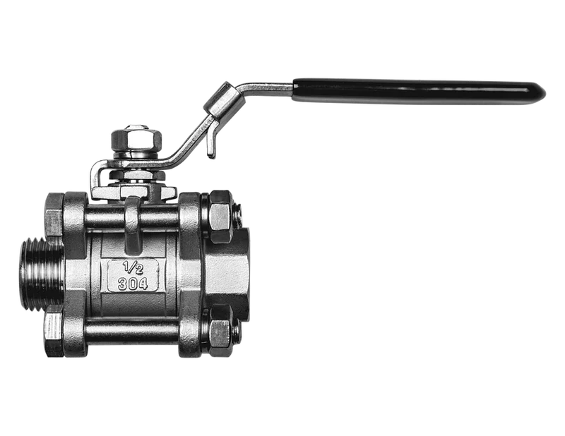 Stainless Ball Valve - 3 piece