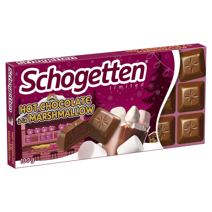 Schogetten Hot Chocolate à la Marshmallow Limited Winter Edition Schokolade 100g