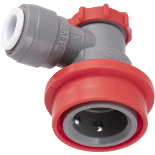 Duotight Ball Lock Quick Disconnect (QD) Gas In - 8 mm