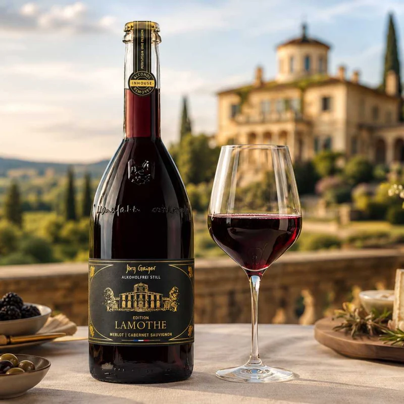 Jörg Geiger – Edition Lamothe (Cuvée aus Merlot & Cabernet Sauvignon) entalkoholisiert