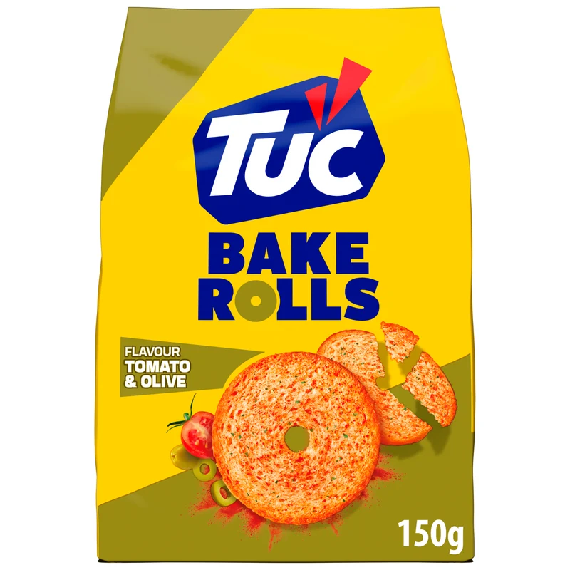 Lu TUC Bake Rolls Tomato & Olive