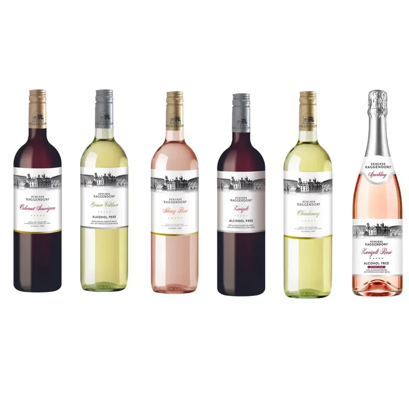 Schloss Raggendorf - 6er Mischpaket "Die besten Alkoholfreien aus Österreich" - alkoholfreie Alternativen