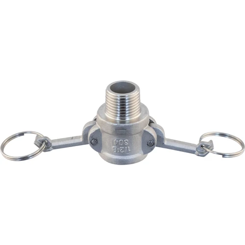 Stainless Steel Camlock - Female Cam x 1/2 in. Male (Type B)