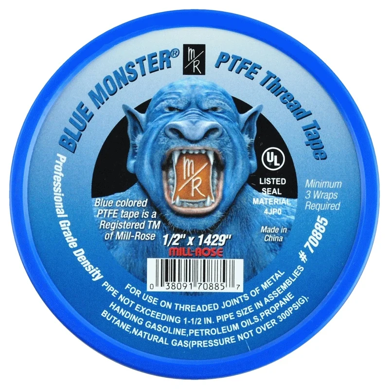 Blue Monster Teflon Tape Pipe Thread Sealant