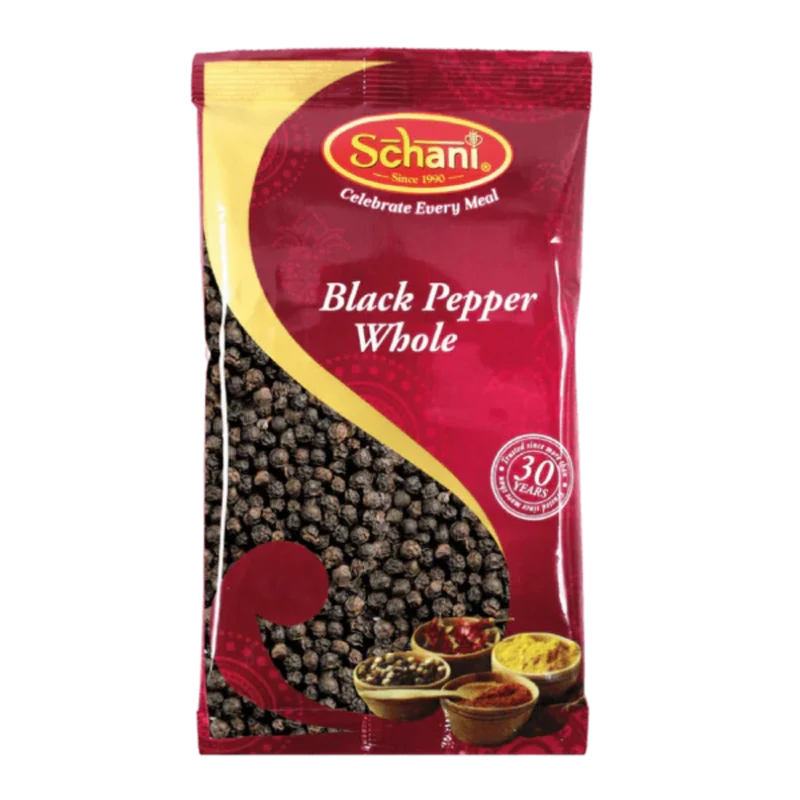 Schani Black Pepper Whole 400gm